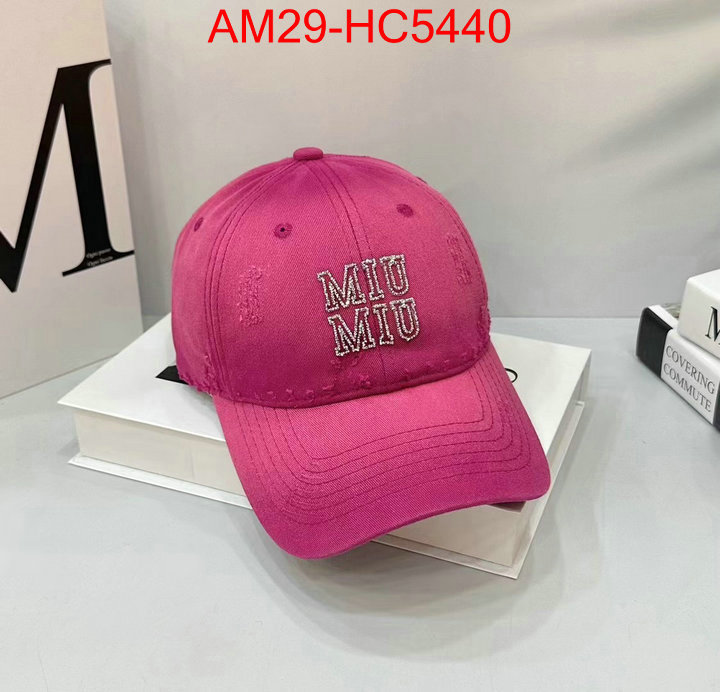 Cap(Hat)-Miu Miu aaaaa+ replica designer ID: HC5440 $: 29USD