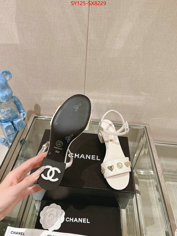 Women Shoes-Chanel shop cheap high quality 1:1 replica ID: SX8229 $: 125USD