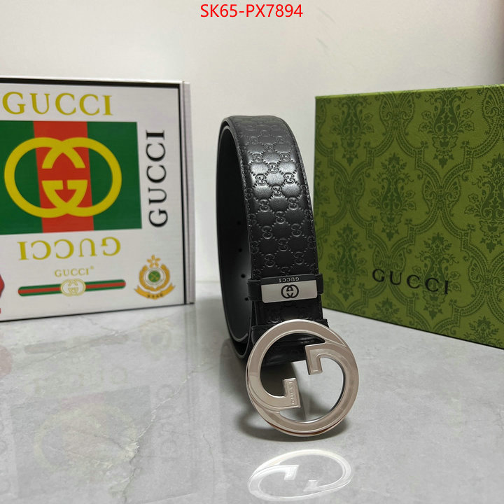 Belts-Gucci shop ID: PX7894 $: 65USD