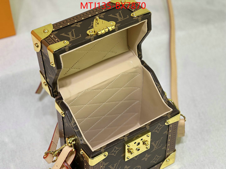 LV Bags(4A)-Petite Malle- shop designer ID: BX7870 $: 135USD,
