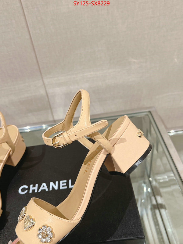 Women Shoes-Chanel shop cheap high quality 1:1 replica ID: SX8229 $: 125USD