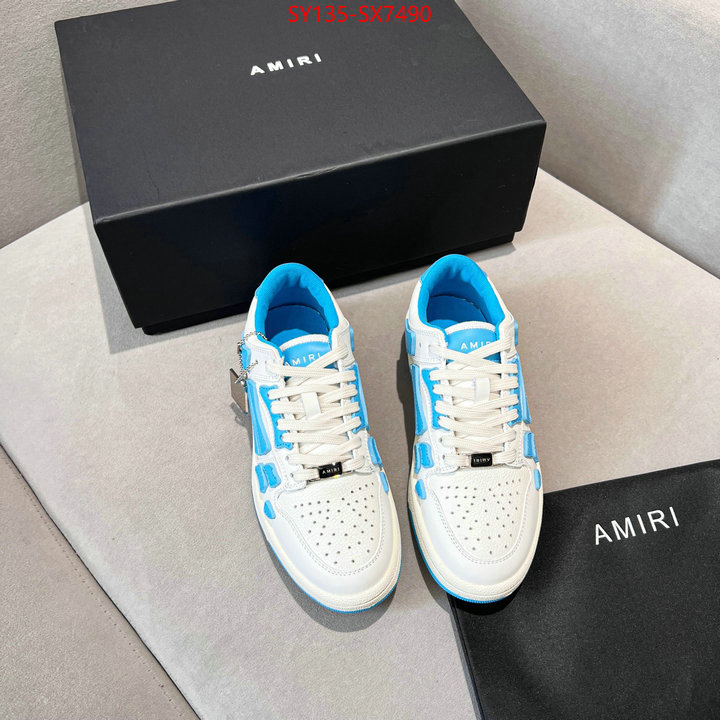 Men Shoes-AMIRI aaaaa+ replica designer ID: SX7490 $: 135USD