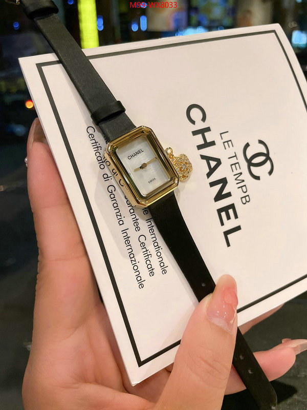 Watch(4A)-Chanel can i buy replica ID: WX8033 $: 99USD