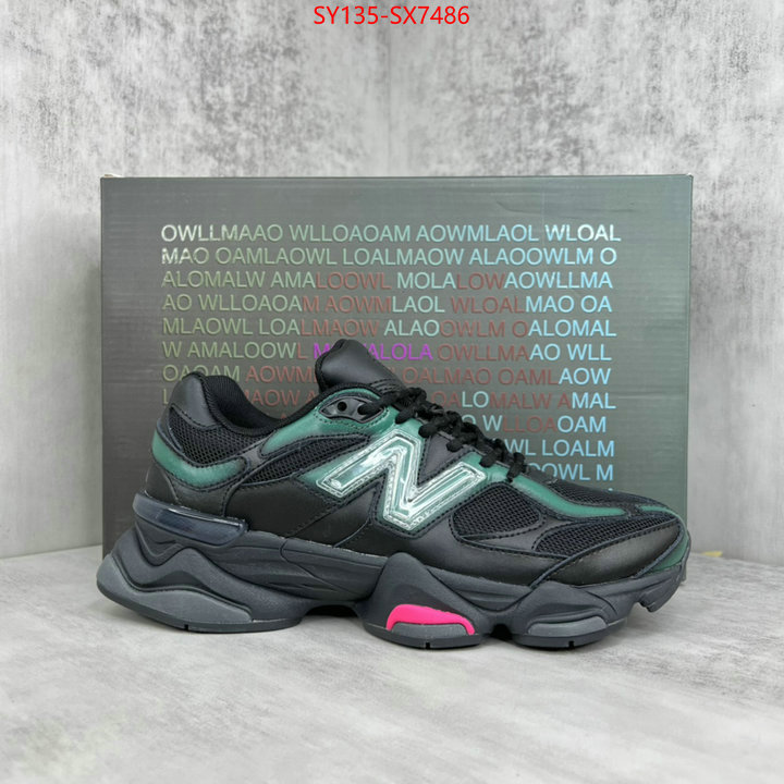 Men Shoes-New Balance luxury fashion replica designers ID: SX7486 $: 135USD