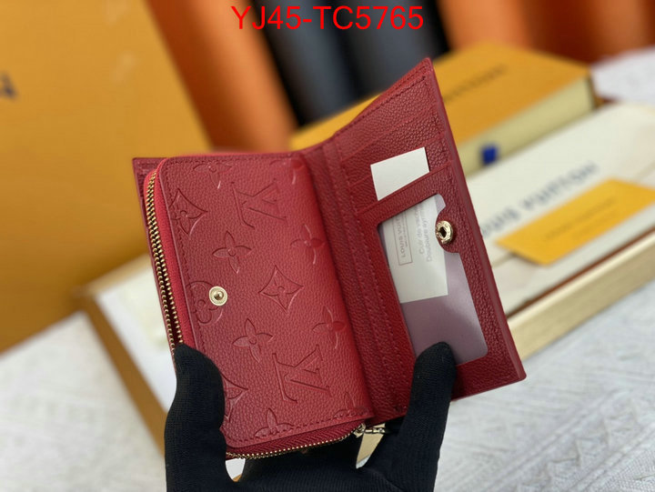 LV Bags(4A)-Wallet can i buy replica ID: TC5765 $: 45USD,