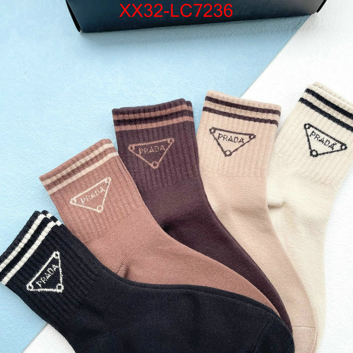 Sock-Prada buy 2024 replica ID: LC7236 $: 32USD