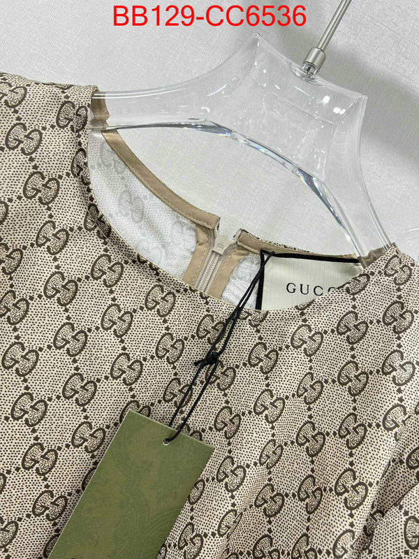 Clothing-Gucci highest product quality ID: CC6536 $: 129USD