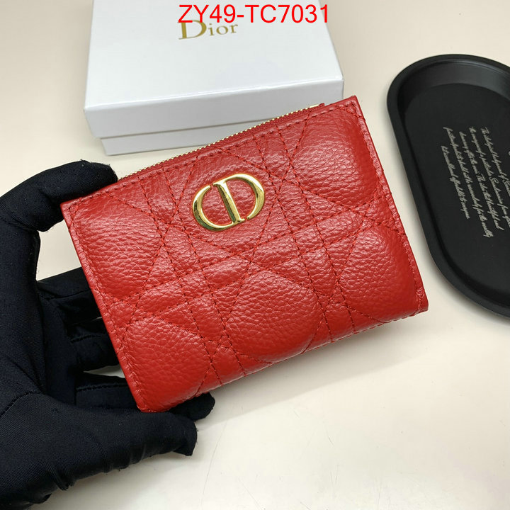 Dior Bags(4A)-Wallet- the online shopping ID: TC7031 $: 49USD,