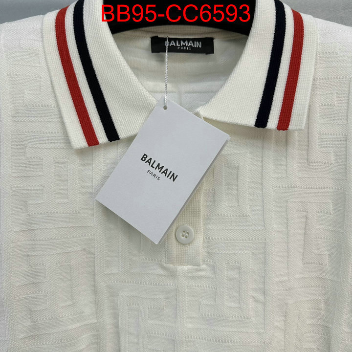 Clothing-Balmain luxury 7 star replica ID: CC6593 $: 95USD