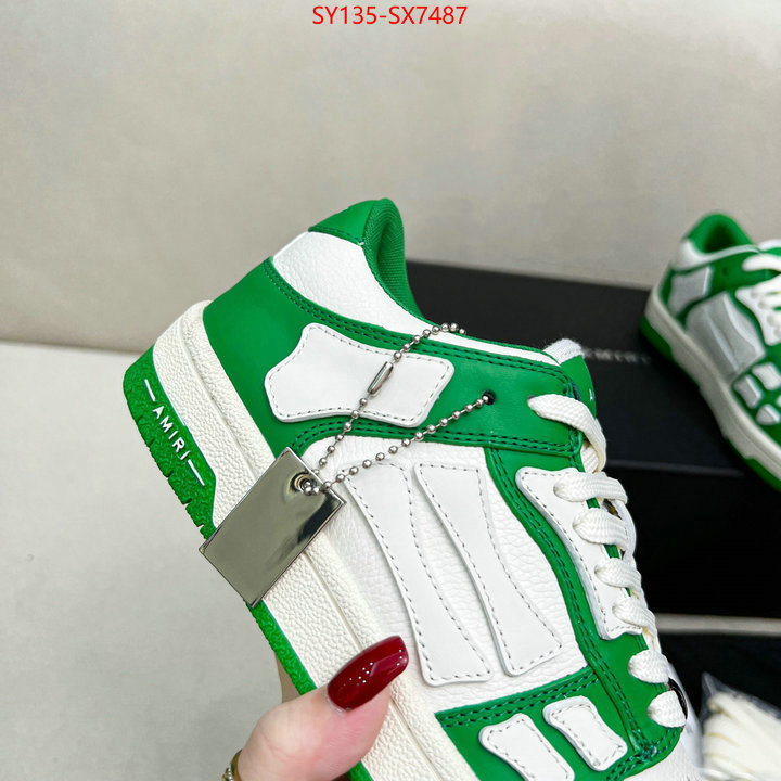 Women Shoes-AMIRI where quality designer replica ID: SX7487 $: 135USD