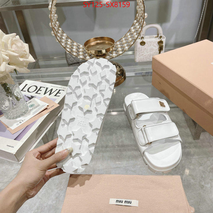 Women Shoes-Miu Miu found replica ID: SX8159 $: 125USD