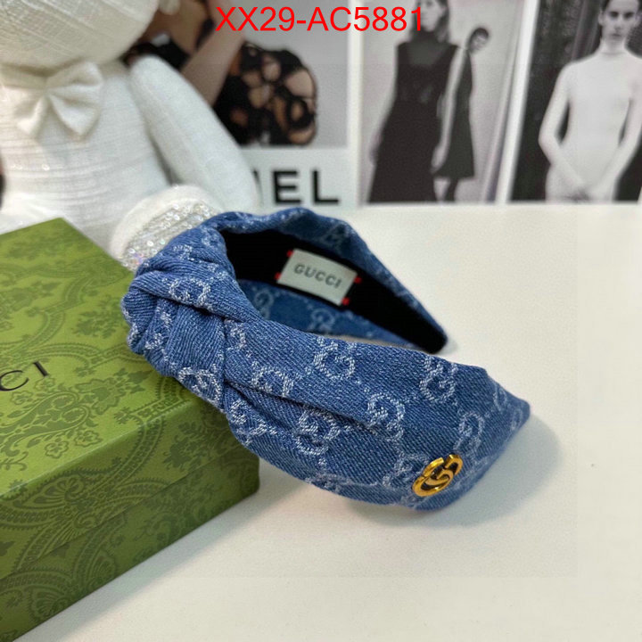 Hair band-Gucci fake ID: AC5881 $: 29USD