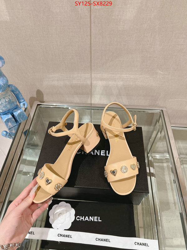 Women Shoes-Chanel shop cheap high quality 1:1 replica ID: SX8229 $: 125USD