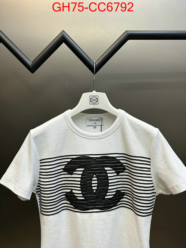 Clothing-Chanel aaaaa+ class replica ID: CC6792 $: 75USD