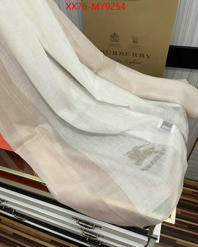 Scarf-Burberry replica shop ID: MY9254 $: 75USD