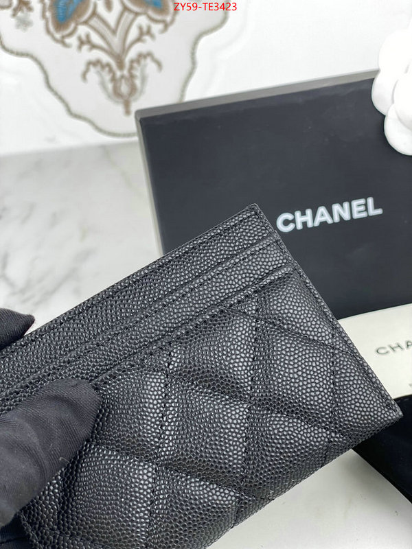 Chanel Bags(4A)-Wallet- fake high quality ID: TE3423 $: 59USD,