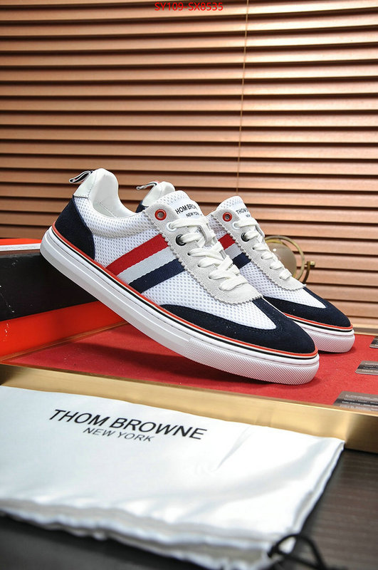 Men Shoes-Thom Browne can i buy replica ID: SX8535 $: 109USD