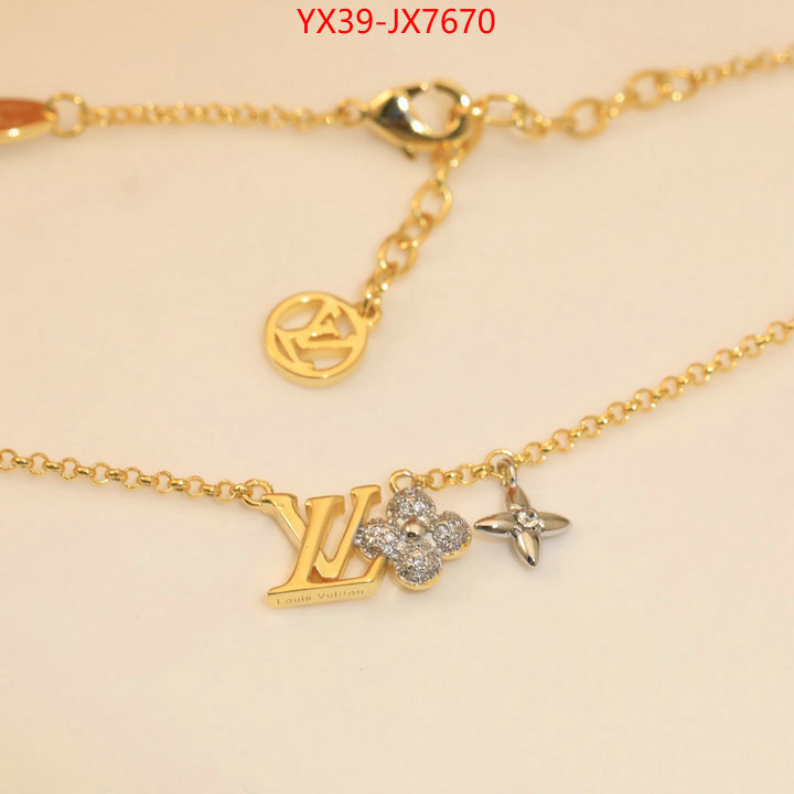 Jewelry-LV replica for cheap ID: JX7670 $: 39USD