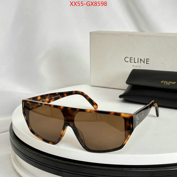 Glasses-CELINE designer replica ID: GX8598 $: 55USD