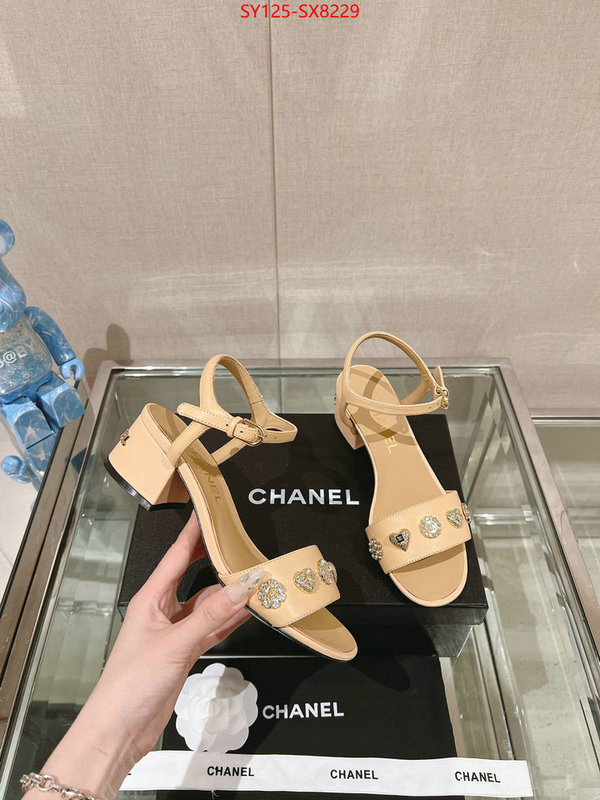 Women Shoes-Chanel shop cheap high quality 1:1 replica ID: SX8229 $: 125USD