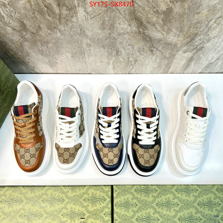 Men Shoes-Gucci high quality 1:1 replica ID: SX8470 $: 175USD