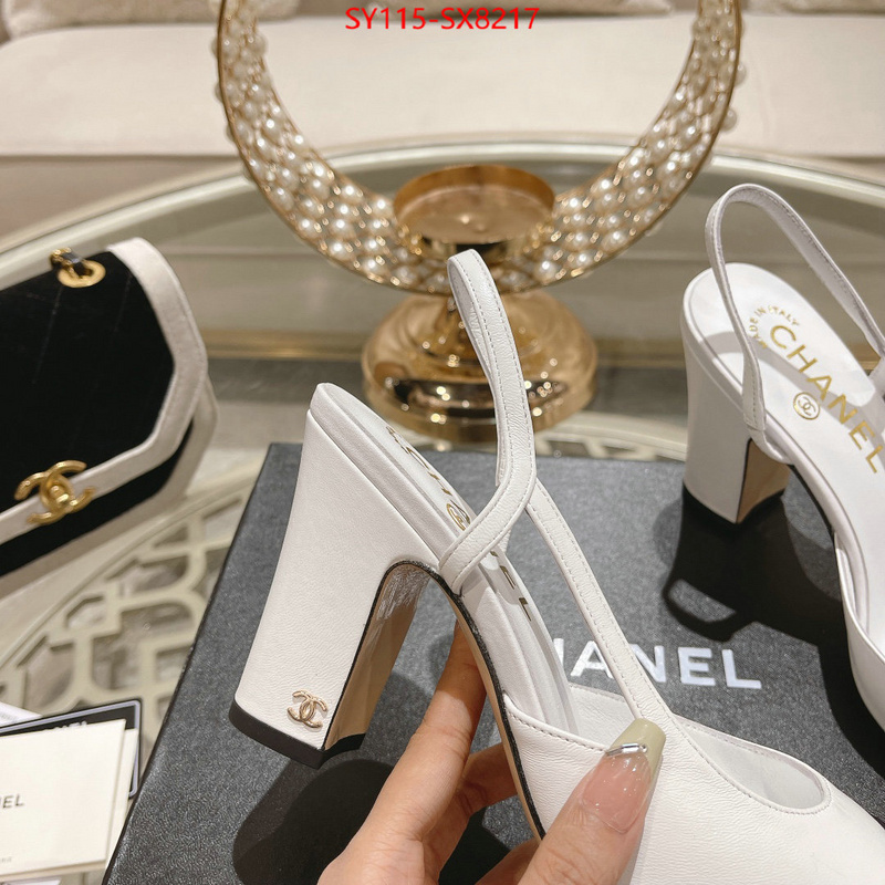 Women Shoes-Chanel wholesale designer shop ID: SX8217 $: 115USD