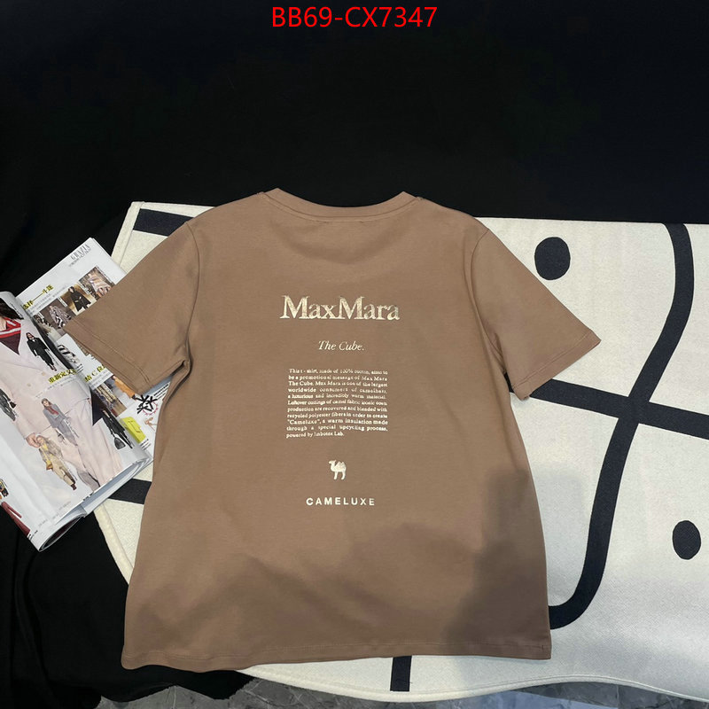 Clothing-MaxMara shop designer replica ID: CX7347 $: 69USD