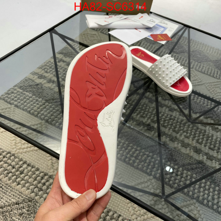 Men Shoes-Christian Louboutin top fake designer ID: SC6314 $: 82USD