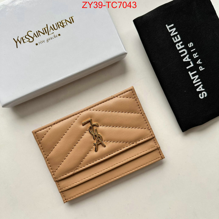 YSL Bags(4A)-Wallet- best replica 1:1 ID: TC7043 $: 39USD,