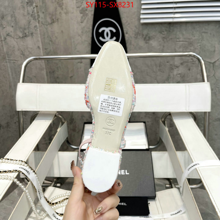 Women Shoes-Chanel buy 2024 replica ID: SX8231 $: 115USD