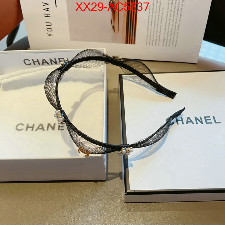 Hair band-Chanel high quality replica ID: AC5837 $: 29USD