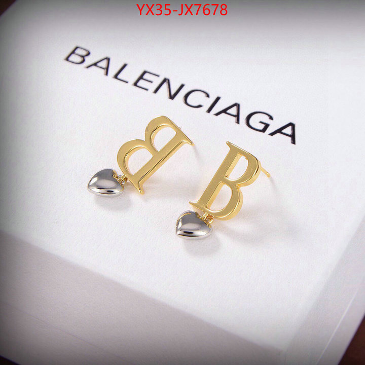 Jewelry-Balenciaga where should i buy replica ID: JX7678 $: 35USD