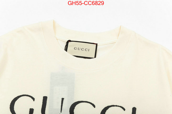 Clothing-Gucci best knockoff ID: CC6829 $: 55USD