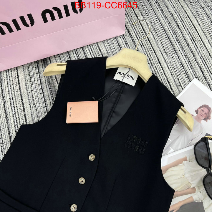 Clothing-MIU MIU the best affordable ID: CC6645 $: 119USD