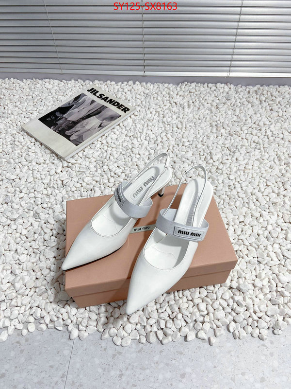 Women Shoes-Miu Miu buy ID: SX8163 $: 125USD