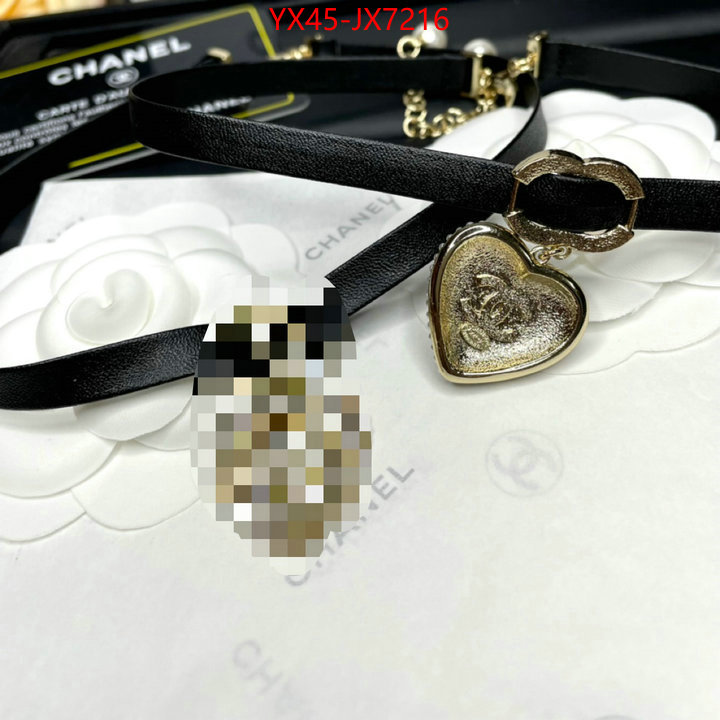 Jewelry-Chanel aaaaa customize ID: JX7216 $: 45USD