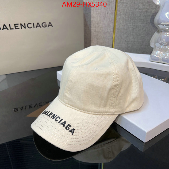 Cap(Hat)-Balenciaga aaaaa class replica ID: HX5340 $: 29USD