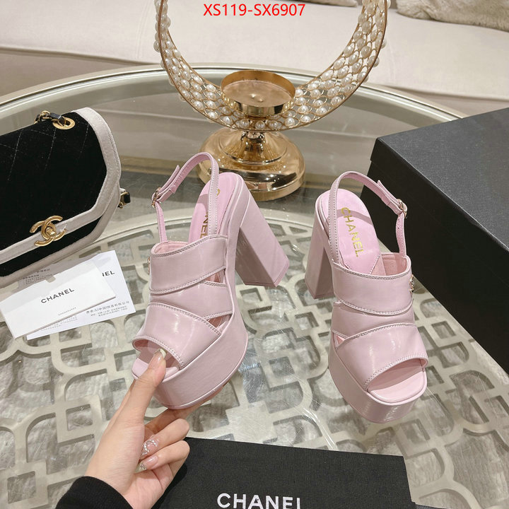Women Shoes-Chanel buy top high quality replica ID: SX6907 $: 119USD