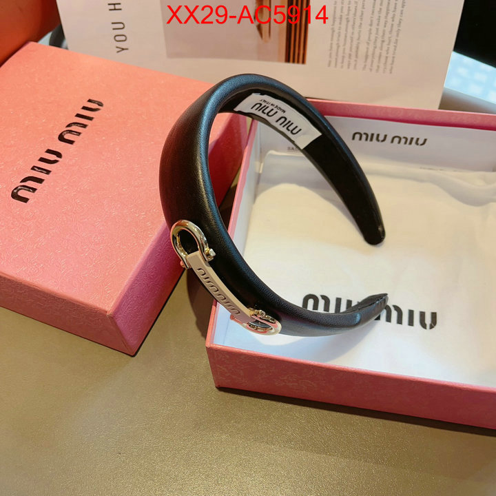 Hair band-MIU MIU 2024 luxury replicas ID: AC5914 $: 29USD