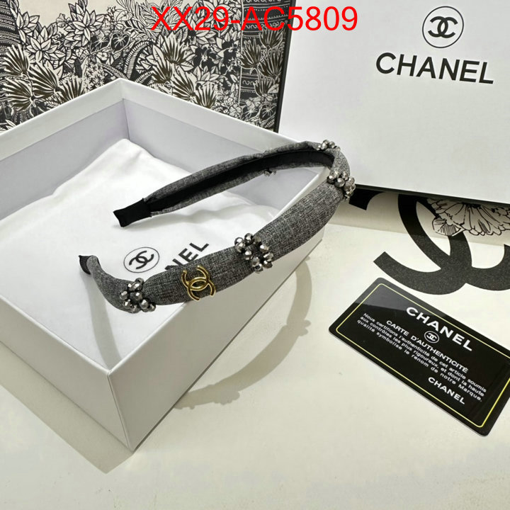 Hair band-Chanel how to find replica shop ID: AC5809 $: 29USD