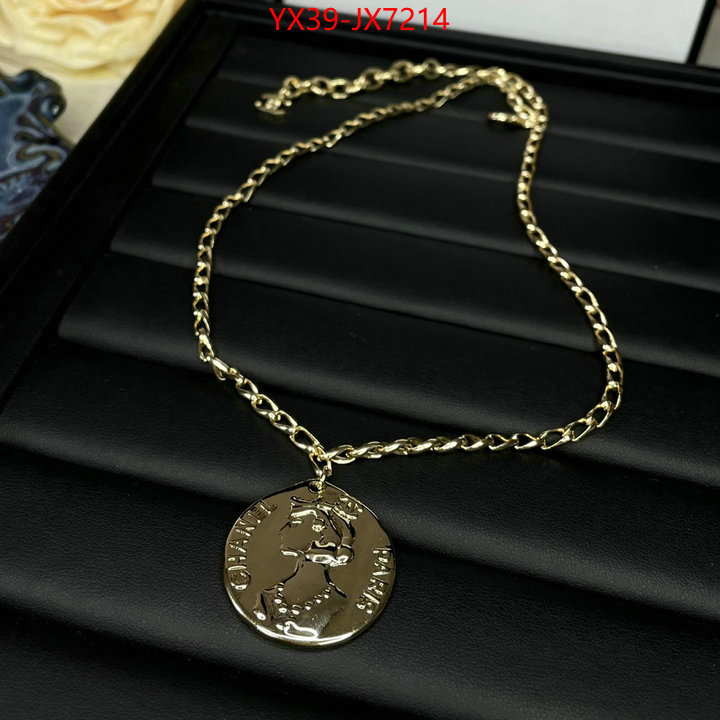 Jewelry-Chanel what best designer replicas ID: JX7214 $: 39USD