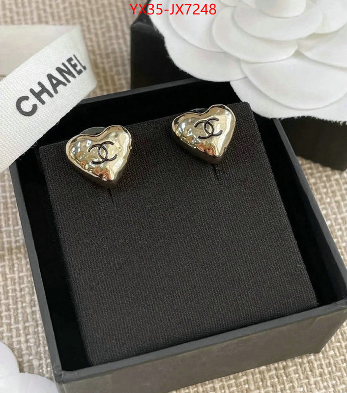 Jewelry-Chanel how to buy replica shop ID: JX7248 $: 35USD