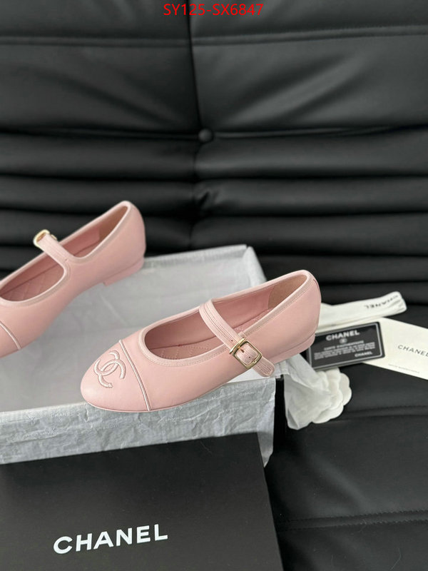 Women Shoes-Chanel buy the best high quality replica ID: SX6847 $: 125USD