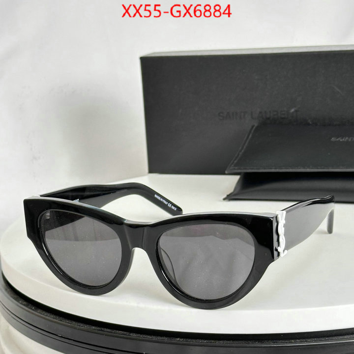 Glasses-YSL high quality designer ID: GX6884 $: 55USD