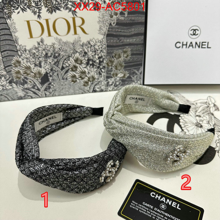 Hair band-Chanel can i buy replica ID: AC5801 $: 29USD