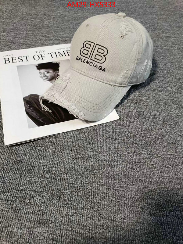 Cap(Hat)-Balenciaga replica ID: HX5333 $: 29USD