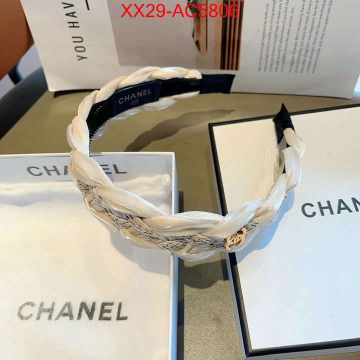 Hair band-Chanel luxury shop ID: AC5806 $: 29USD
