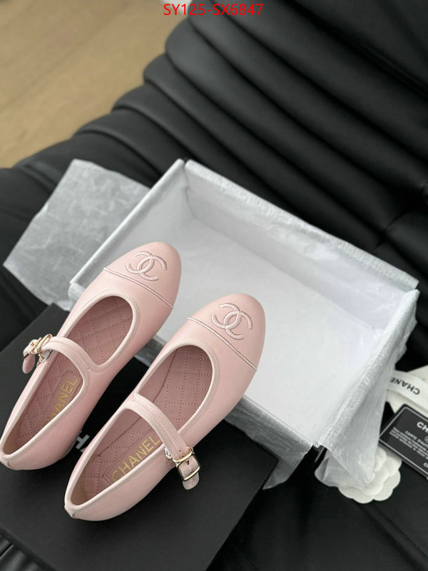 Women Shoes-Chanel buy the best high quality replica ID: SX6847 $: 125USD