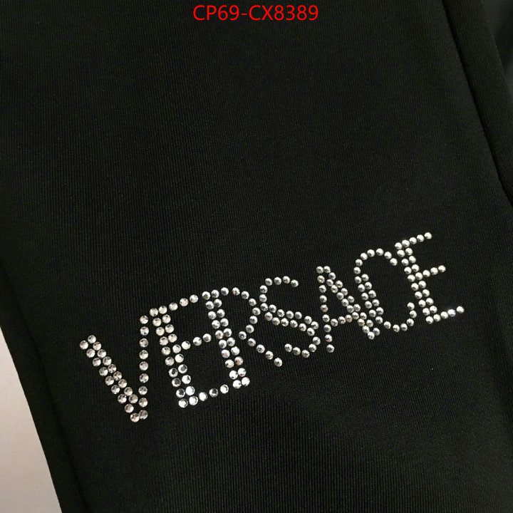 Clothing-Versace luxury cheap replica ID: CX8389 $: 69USD