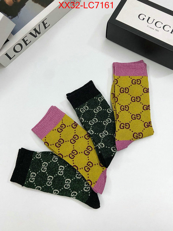 Sock-Gucci 2024 perfect replica designer ID: LC7161 $: 32USD